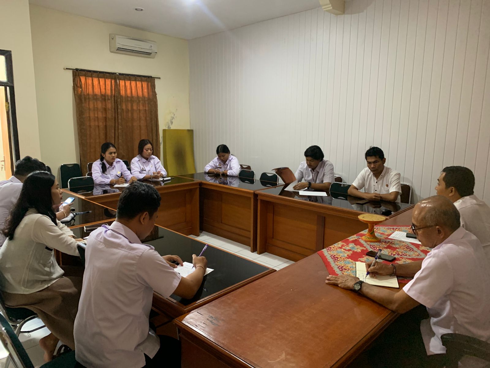 Bawaslu Kabupaten Gianyar Gelar Rapat Tindak Lanjut Bahas Alat Kerja Uji Petik Pemutakhiran Data Pemilih Berkelanjutan Gianyar, 9 Juli 2025