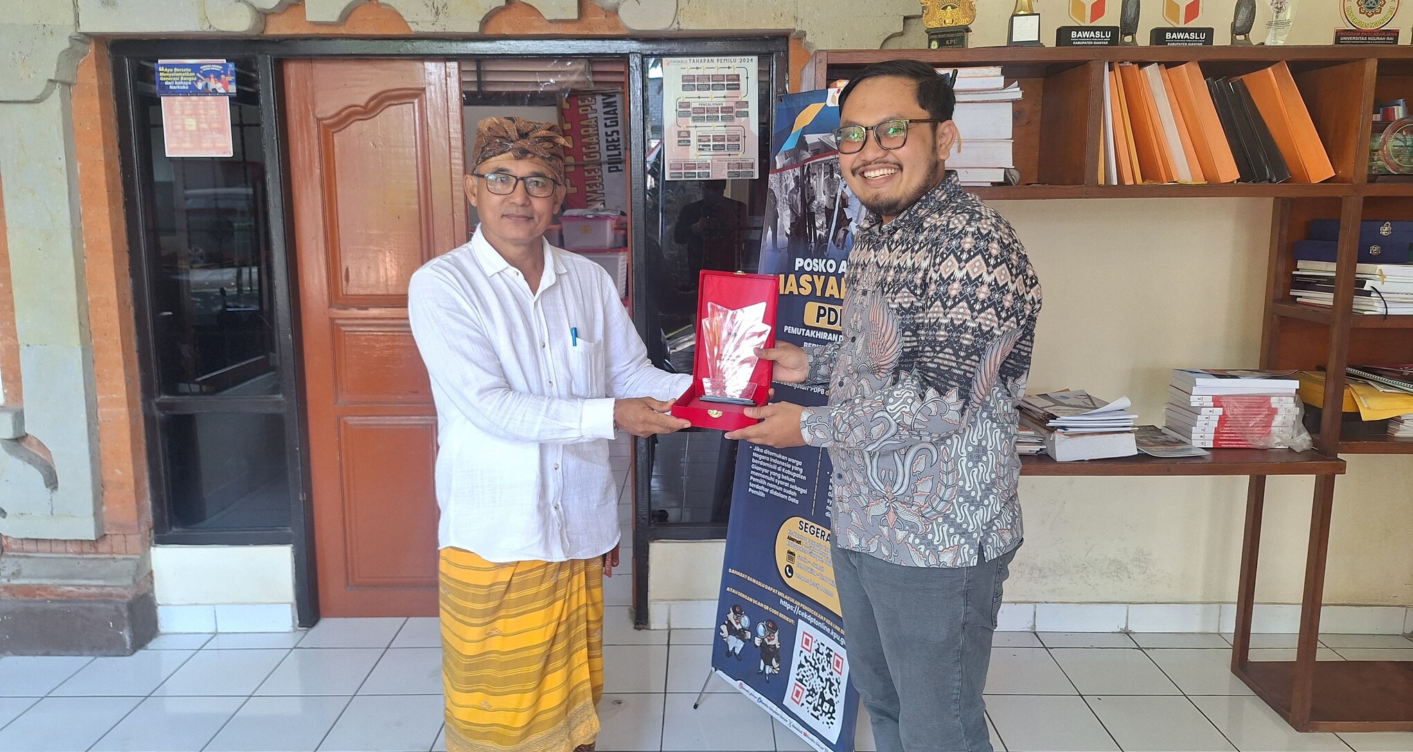 KISP Datangi Bawaslu Gianyar.