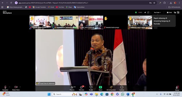 Sekjen Bawaslu Tekankan Pentingnya Kedisiplinan ASN.