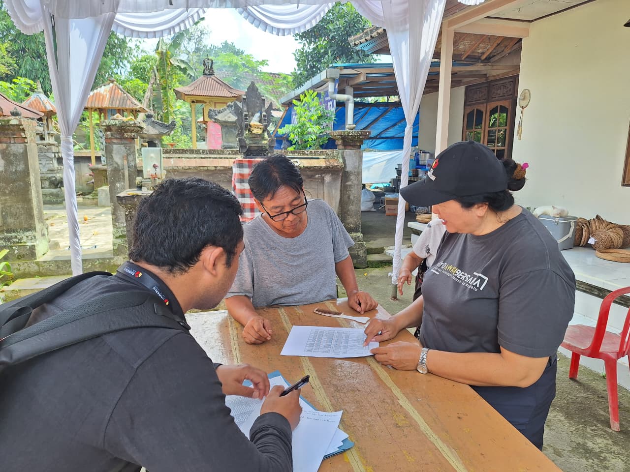Pastikan Validitas Data Pemilih, Bawaslu Gianyar Gelar Uji Petik di Kecamatan Payangan