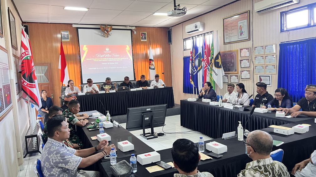 Bawaslu Gianyar Soroti Temuan Pemilih Meninggal Dunia dalam Rapat Pleno PDPB Triwulan III 2025