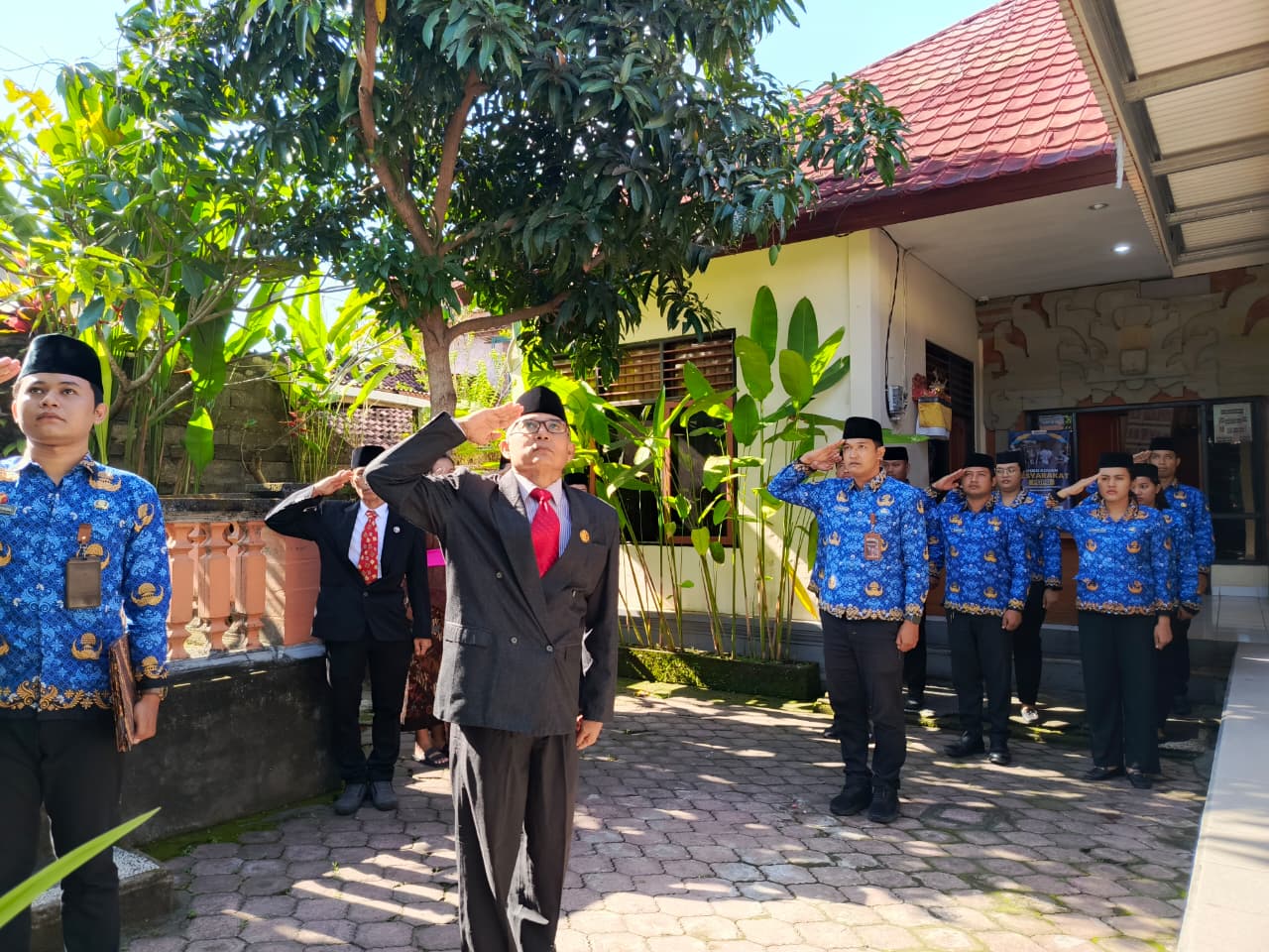 Peringati Hari Kesaktian Pancasila, Bawaslu Gianyar Teguhkan Komitmen Kebangsaan