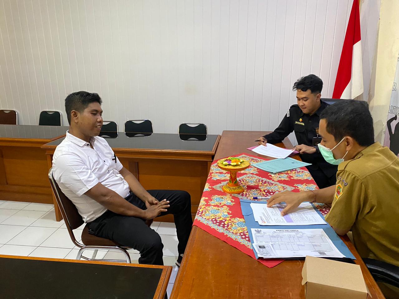 Bawaslu Gianyar Gelar Seleksi Wawancara Calon Tenaga Alih Daya Satuan Pengamanan.