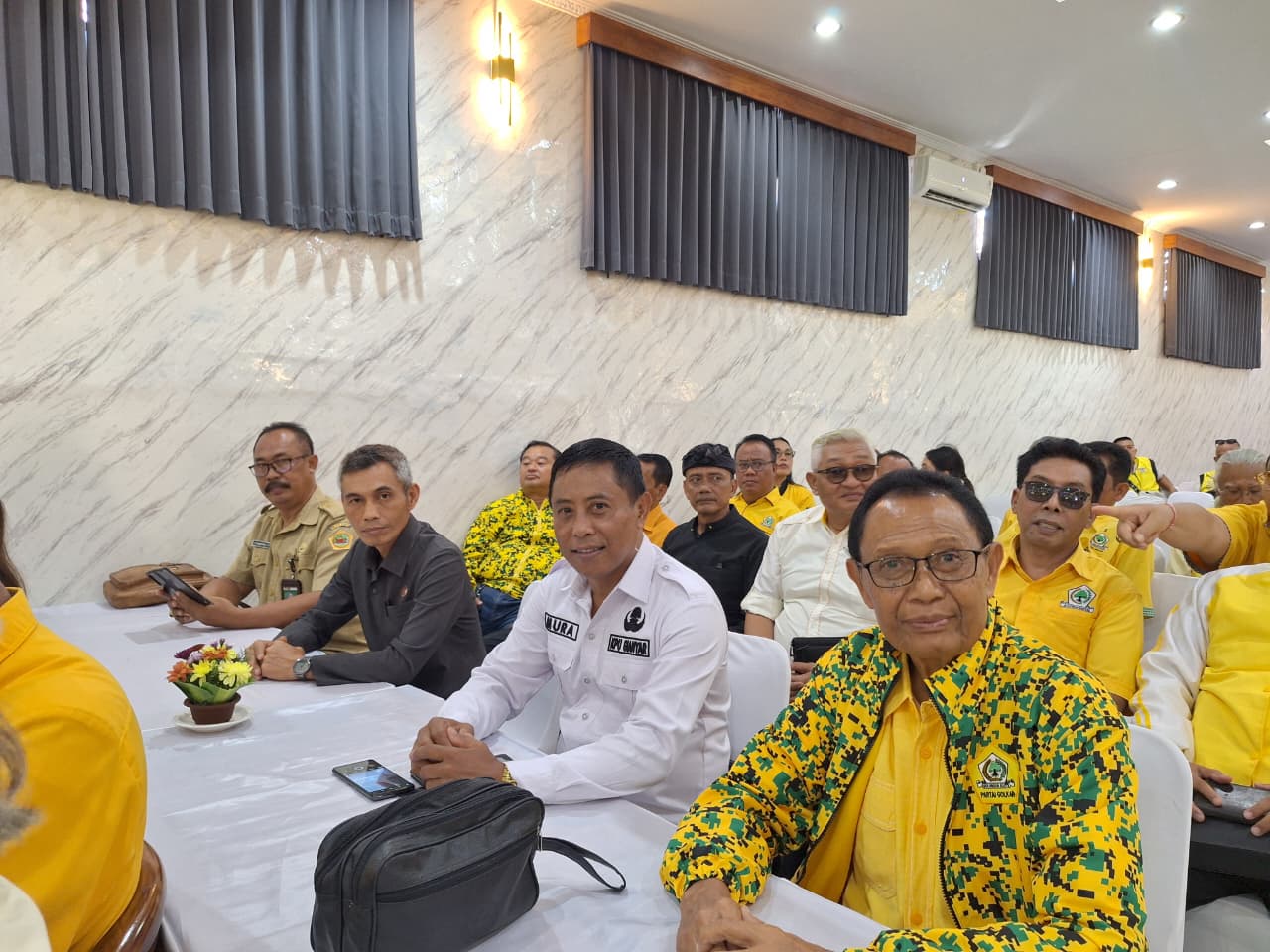 Bawaslu Gianyar Hadiri Musda XI Partai Golkar, Tegaskan Komitmen Kawal Demokrasi yang Berintegritas
