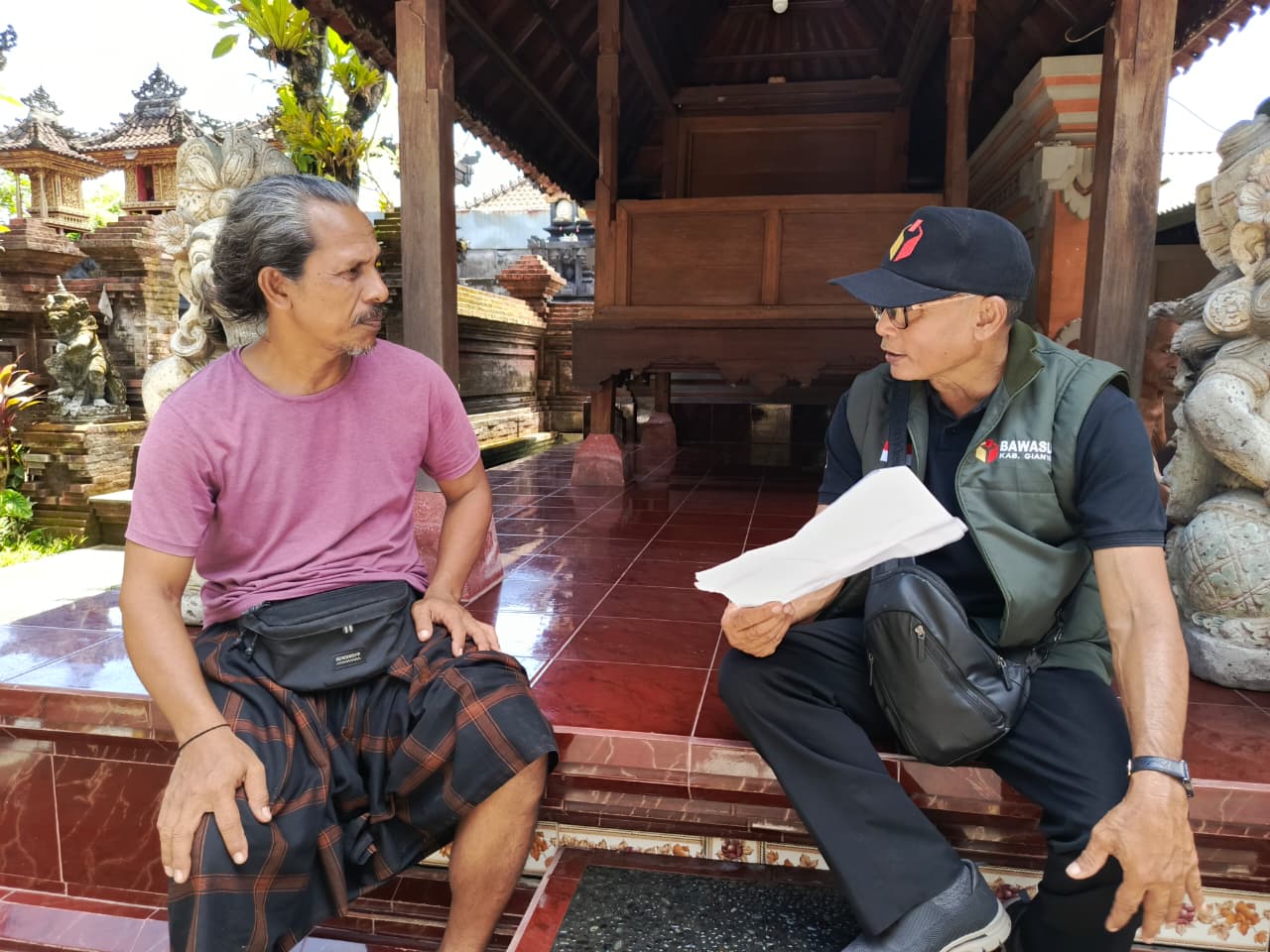 Bawaslu Gianyar Sisir Data Pemilih di Desa Guwang dan Ketewel: Dorong Masyarakat Jadi Pengawas Partisipatif