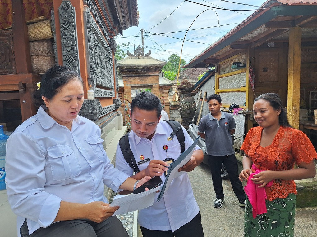 Bawaslu Gianyar Lakukan Uji Petik di Desa Petak: Teguhkan Akurasi Data dan Dorong Partisipasi Masyarakat