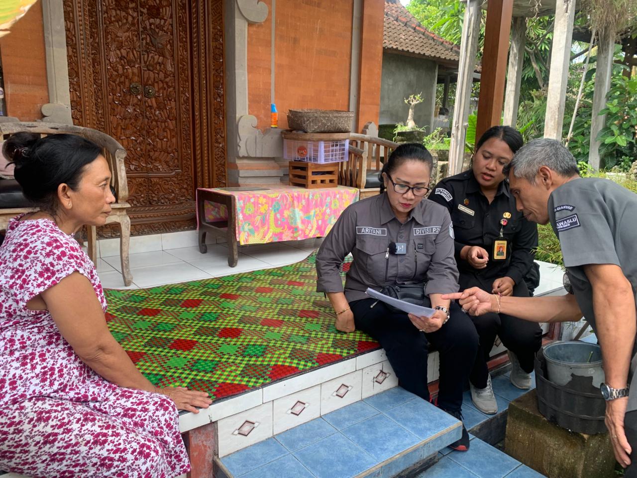Uji Petik DPB di Batubulan, Bawaslu Temukan Pemilih Meninggal Masih Terdaftar