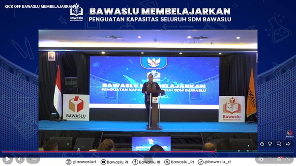 Bawaslu Kabupaten Gianyar Ikuti Kick Off “Bawaslu Membelajarkan”: Dorong Budaya Belajar Baru di Lingkungan Pengawas Pemilu