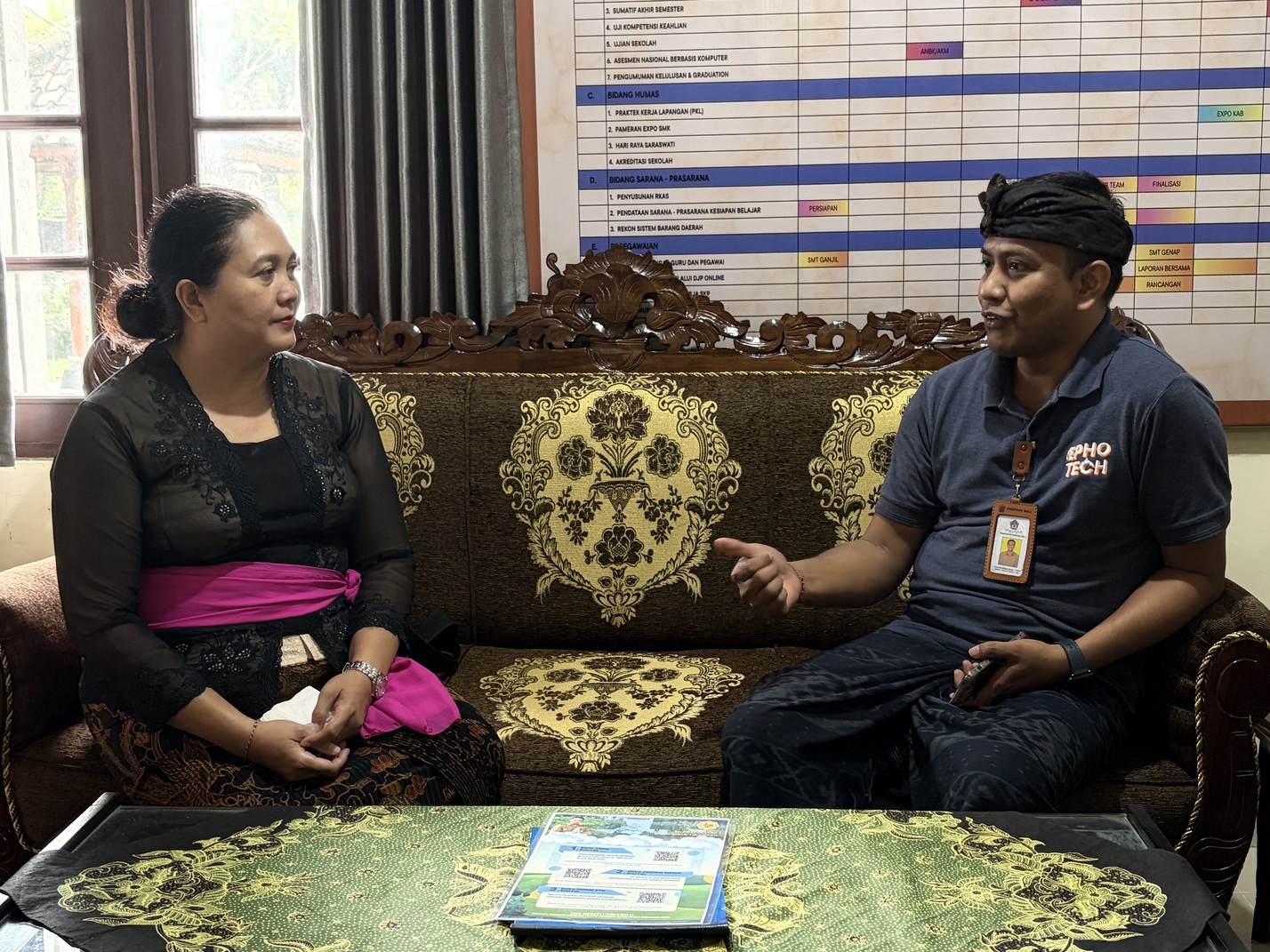Edukasi Pemilih Pemula, Bawaslu Gianyar Koordinasi dengan SMK Negeri 1 Sukawati