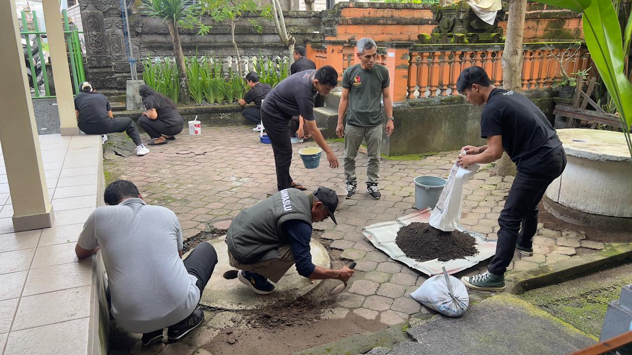 Awali Tahun 2026 dengan Semangat Bersih dan Sehat, Bawaslu Gianyar Gelar Aksi Bersih Lingkungan