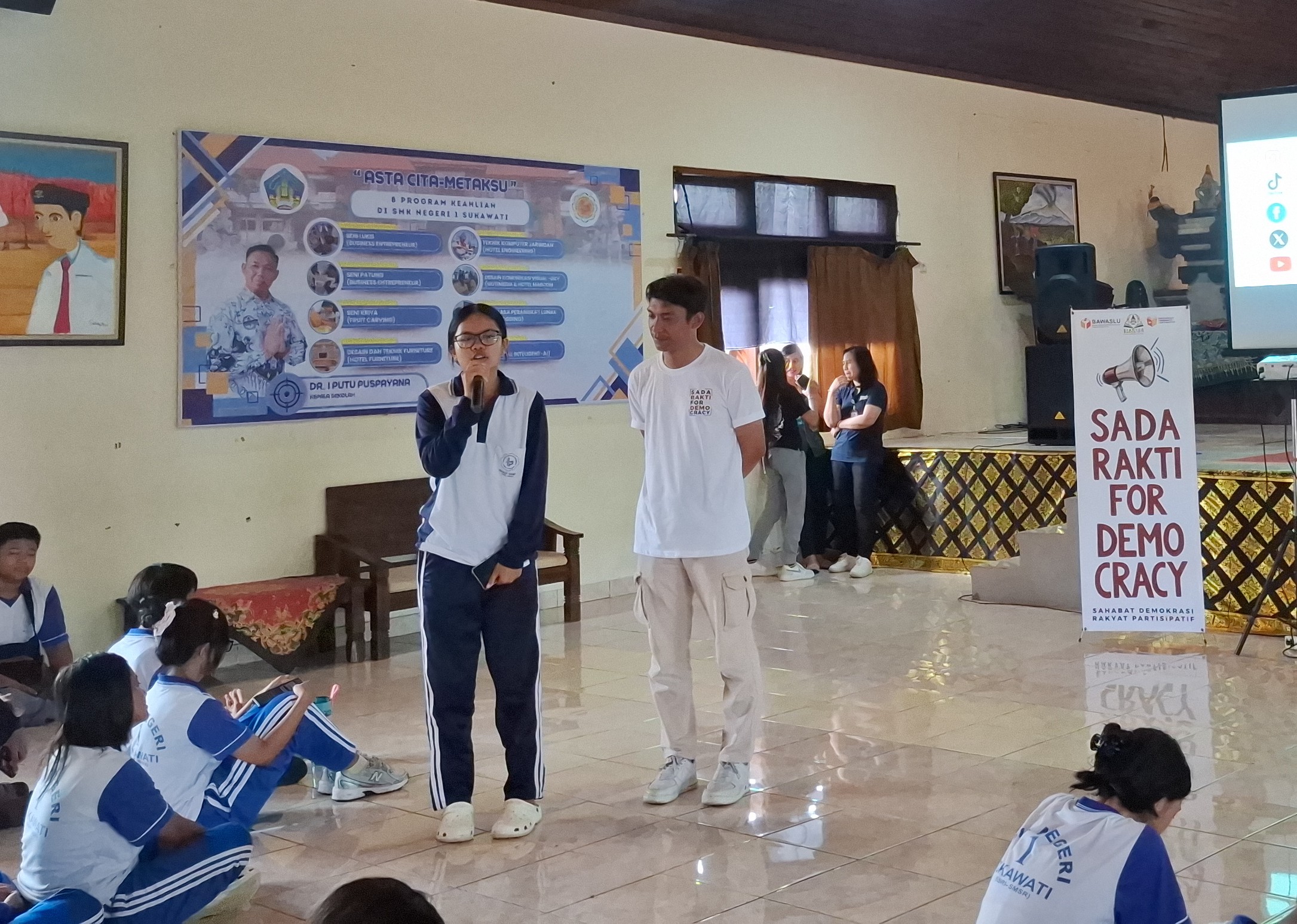SADARAKTI Gaungkan Peran Generasi Muda sebagai Penjaga Demokrasi