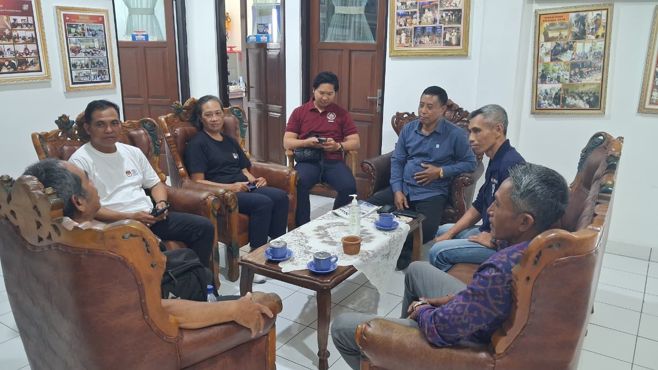Koordinasi Bawaslu–KPU Gianyar, Fokuskan Pengawasan Data Pemilih dan Parpol.