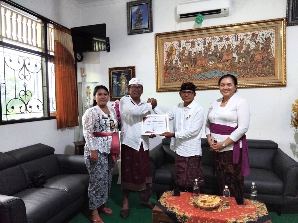 Bawaslu Gianyar Perkuat Pendidikan Demokrasi, Jajaki PKS dengan SMA Negeri 1 Blahbatuh