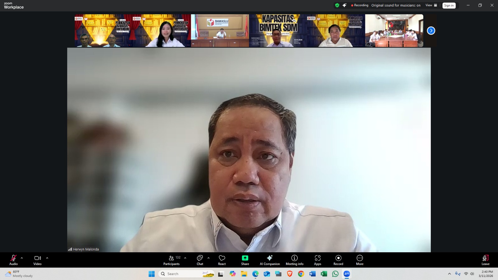 Melalui “Bawaslu Membelajarkan”, Pengawas Pemilu Bali Diperkuat Hadapi Tantangan Demokrasi.