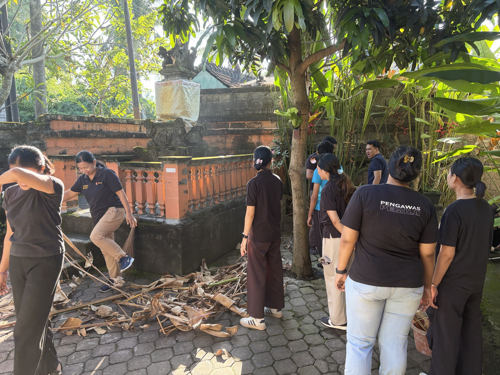 Lingkungan Tertata, Integritas Terjaga: Pesan Kuat dari Bawaslu Gianyar