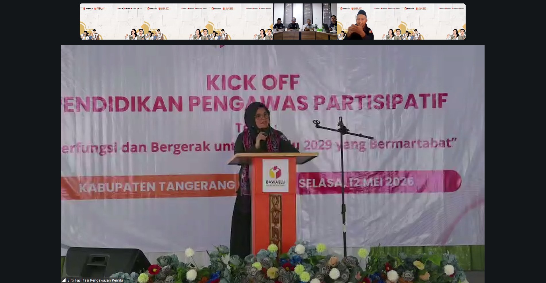 Kick Off P2P 2026 Digelar, Bawaslu Perkuat Pengawasan Partisipatif Menuju Pemilu 2029