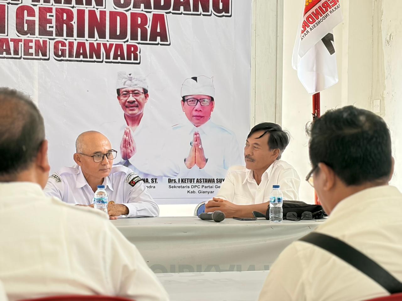 Temui Partai Gerindra, Bawaslu Gianyar Buka Ruang Kritik dan Perkuat Sinergi Demokrasi