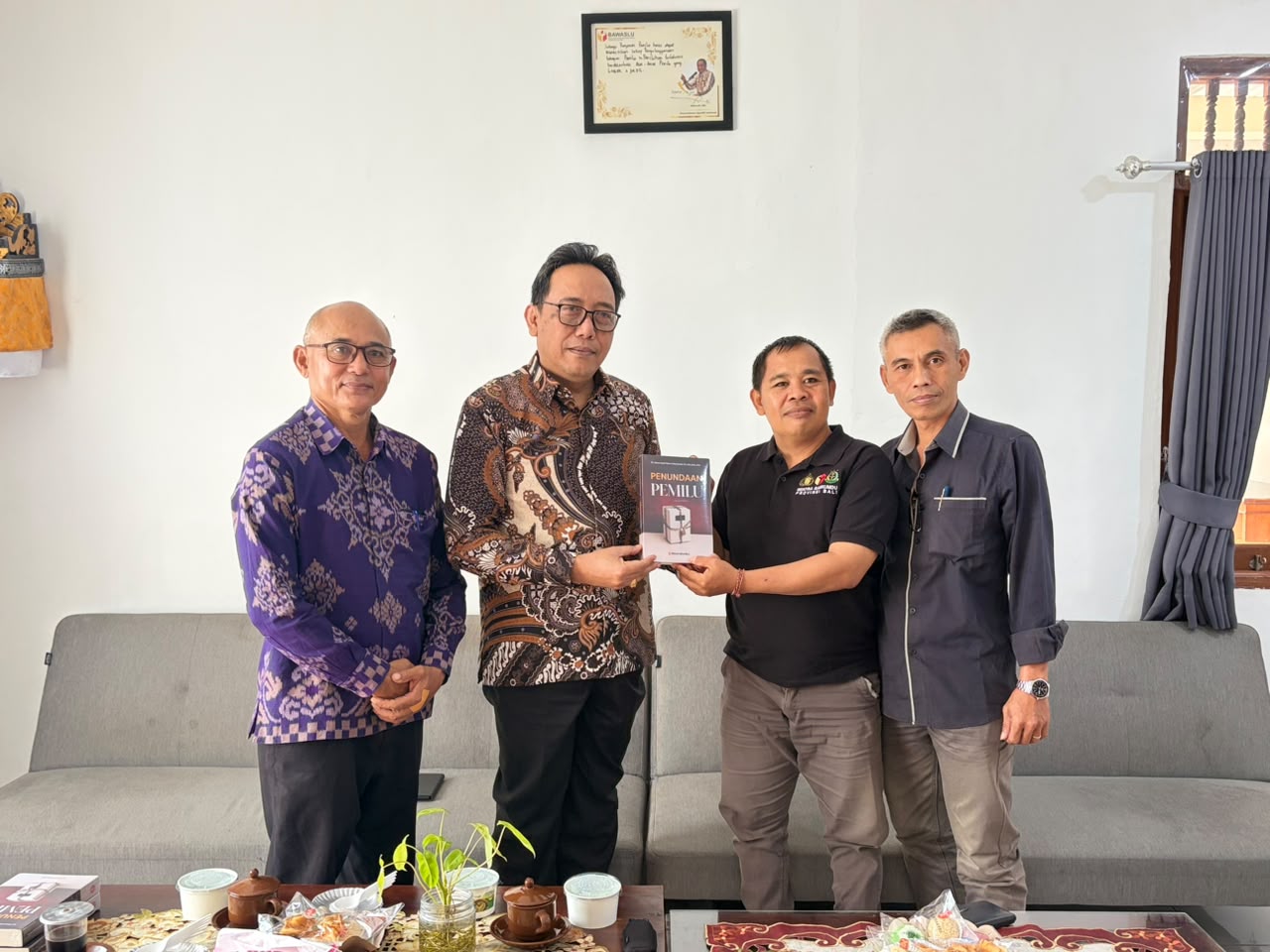 Berkarya untuk Demokrasi, Pesan Anggota DKPP RI kepada Jajaran Bawaslu Gianyar.