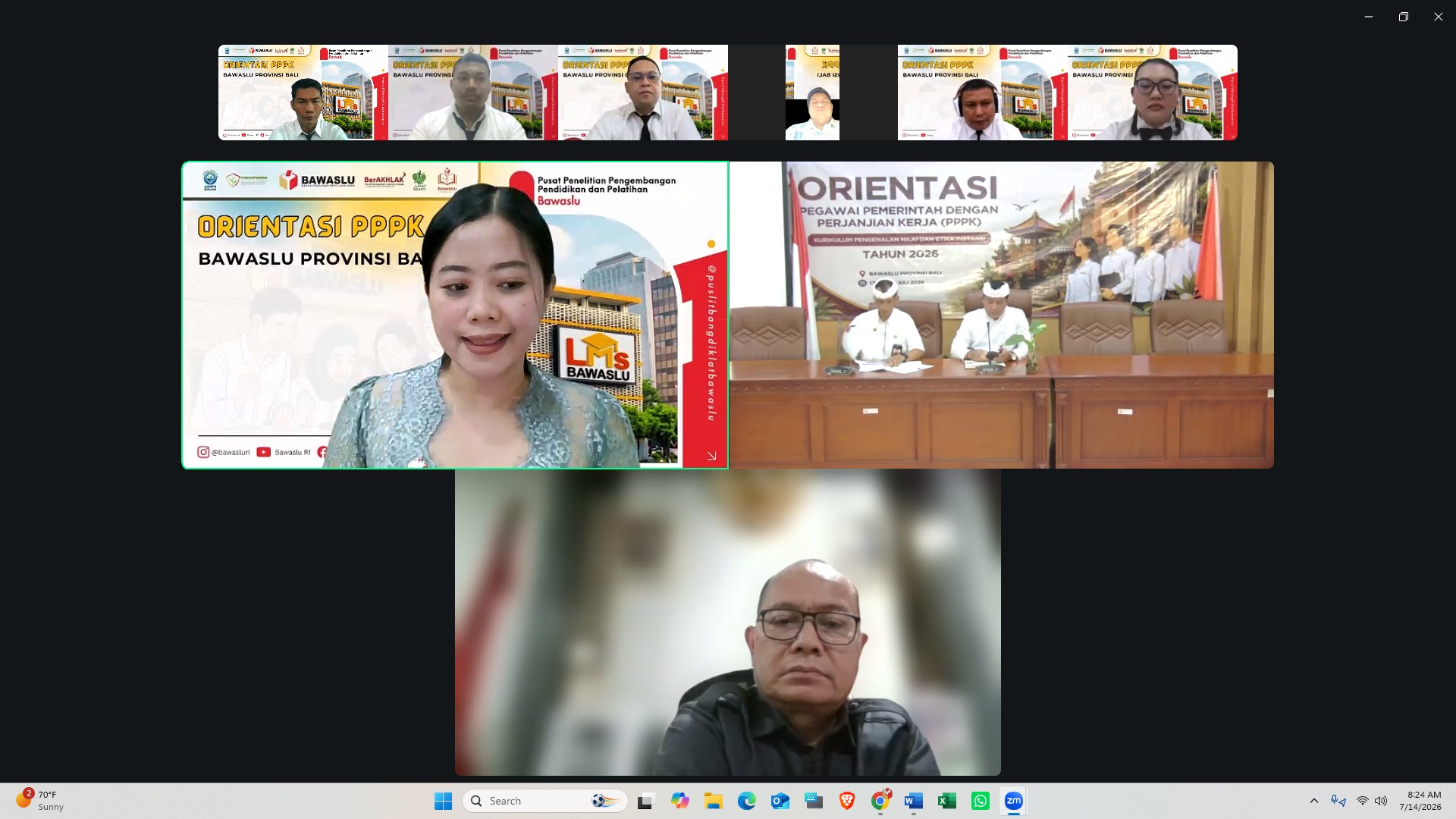 Orientasi PPPK Bawaslu se-Bali Dibuka, Tekankan Pembentukan ASN BerAKHLAK dan Profesional