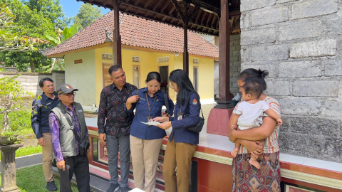 Tak Mau Data “Fiktif”, Bawaslu Gianyar Sidak Langsung Warga Kemenuh