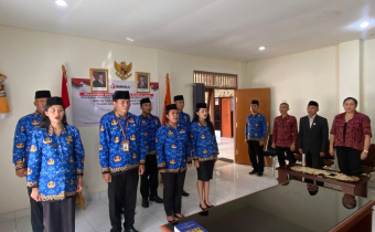 8 Staf Bawaslu Kabupaten Gianyar Resmi Dilantik Sebagai Pegawai Pemerintah dengan Perjanjian Kerja (PPPK)