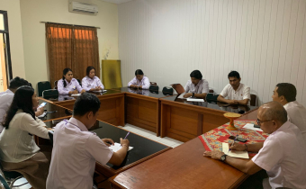 Bawaslu Kabupaten Gianyar Gelar Rapat Tindak Lanjut Bahas Alat Kerja Uji Petik Pemutakhiran Data Pemilih Berkelanjutan Gianyar, 9 Juli 2025