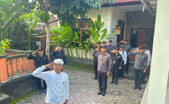 Apel Rutin, Hartawan Tekankan Terkait Kedisiplinan Jajaran Bawaslu Kabupaten Gianyar.