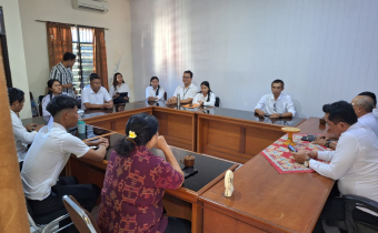 Bawaslu Kabupaten Gianyar terima Monev Penyusunan Buku Penyelesaian Sengketa