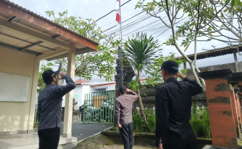 Apel Rutin, Hartawan Tekankan Terkait Kedisiplinan Jajaran Bawaslu Kabupaten Gianyar.