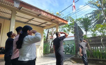 Apel Rutin, Hartawan Tekankan Terkait Kedisiplinan Jajaran Bawaslu Kabupaten Gianyar.