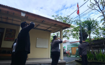 Pagi yang Penuh Semangat, Bawaslu Gianyar Gelar Apel Rutin untuk Tingkatkan Disiplin dan Integritas