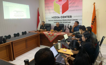 Bawaslu Gianyar Terima Kunjungan Monev Bawaslu Bali, Artikel Penanganan Pelanggaran Siap Dikompilasi Nasional