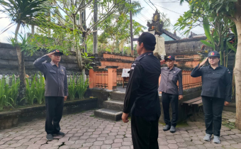 Apel Rutin, Hartawan Tekankan Terkait Kedisiplinan Jajaran Bawaslu Kabupaten Gianyar.