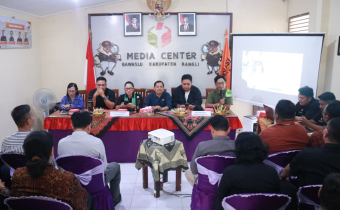 Bawaslu Kabupaten Gianyar Ikuti Rapat Evaluasi Uji Petik PDPB Triwulan III di Bangli