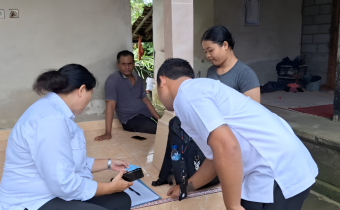 Bawaslu Gianyar Lakukan Uji Petik DPB di Desa Bakbakan, Pastikan Data Pemilih Baru Akurat