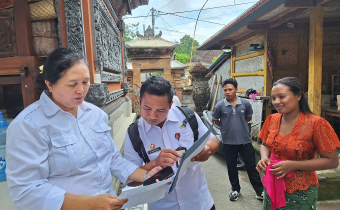 Bawaslu Gianyar Lakukan Uji Petik di Desa Petak: Teguhkan Akurasi Data dan Dorong Partisipasi Masyarakat
