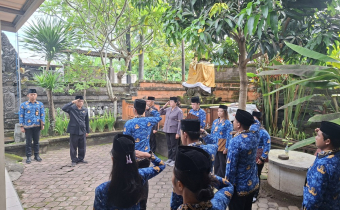 Bawaslu Kabupaten Gianyar Gelar Upacara Peringatan Hari KORPRI ke-54, Tekankan Disiplin dan Integritas ASN