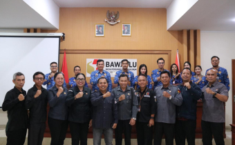 Bawaslu Gianyar Hadiri Rapat Persiapan Pengawasan Pemutakhiran Data Partai Politik Berkelanjutan di Bawaslu Bali