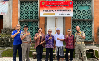 Jaga Sinergi Sejak Dini, Bawaslu Gianyar Audiensi ke Satpol PP Kabupaten Gianyar