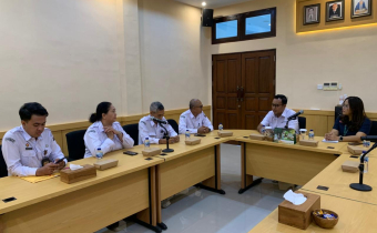 Bawaslu Gianyar Perkuat Sinergi Demokrasi melalui Audiensi dengan Bank BPD Bali.