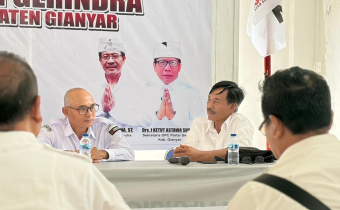 Temui Partai Gerindra, Bawaslu Gianyar Buka Ruang Kritik dan Perkuat Sinergi Demokrasi