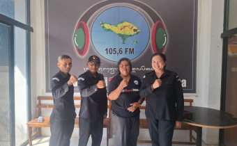 Gandeng Radio Mandala, Bawaslu Gianyar Perkuat Literasi Demokrasi dan Lawan Hoaks Pemilu