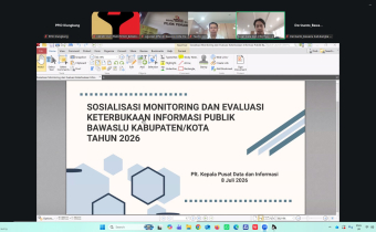 Bawaslu Gianyar Mantapkan Pelayanan Informasi, Siap Hadapi Monev KIP 2026