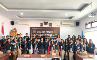 Bawaslu Gianyar Gandeng Mahasiswa KKN, Perluas Barisan Pengawas Partisipatif